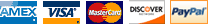 Credit cards accepted thru PayPal.